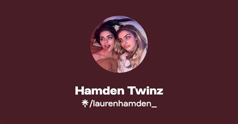 lauren hamden onlyfans leaked|Hamden Twinz 